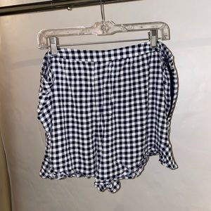 Target- Gingham Flowy Shorts